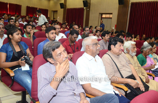 Siddharth Varadarajan in Mangalore
